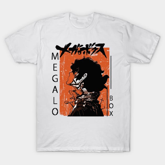 Megalo box anime manga T-Shirt by AliZaidzjzx